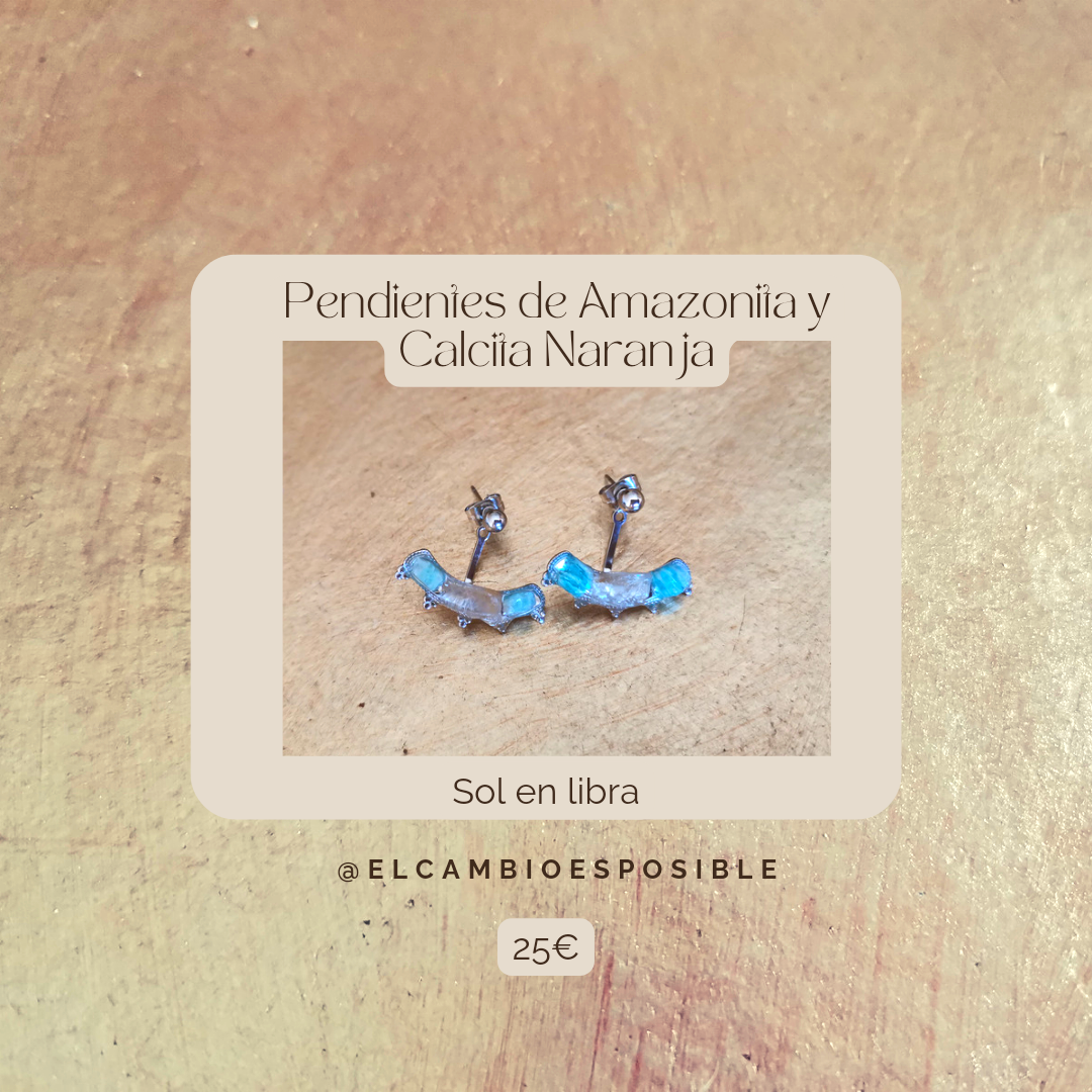 pendant libra amazonita