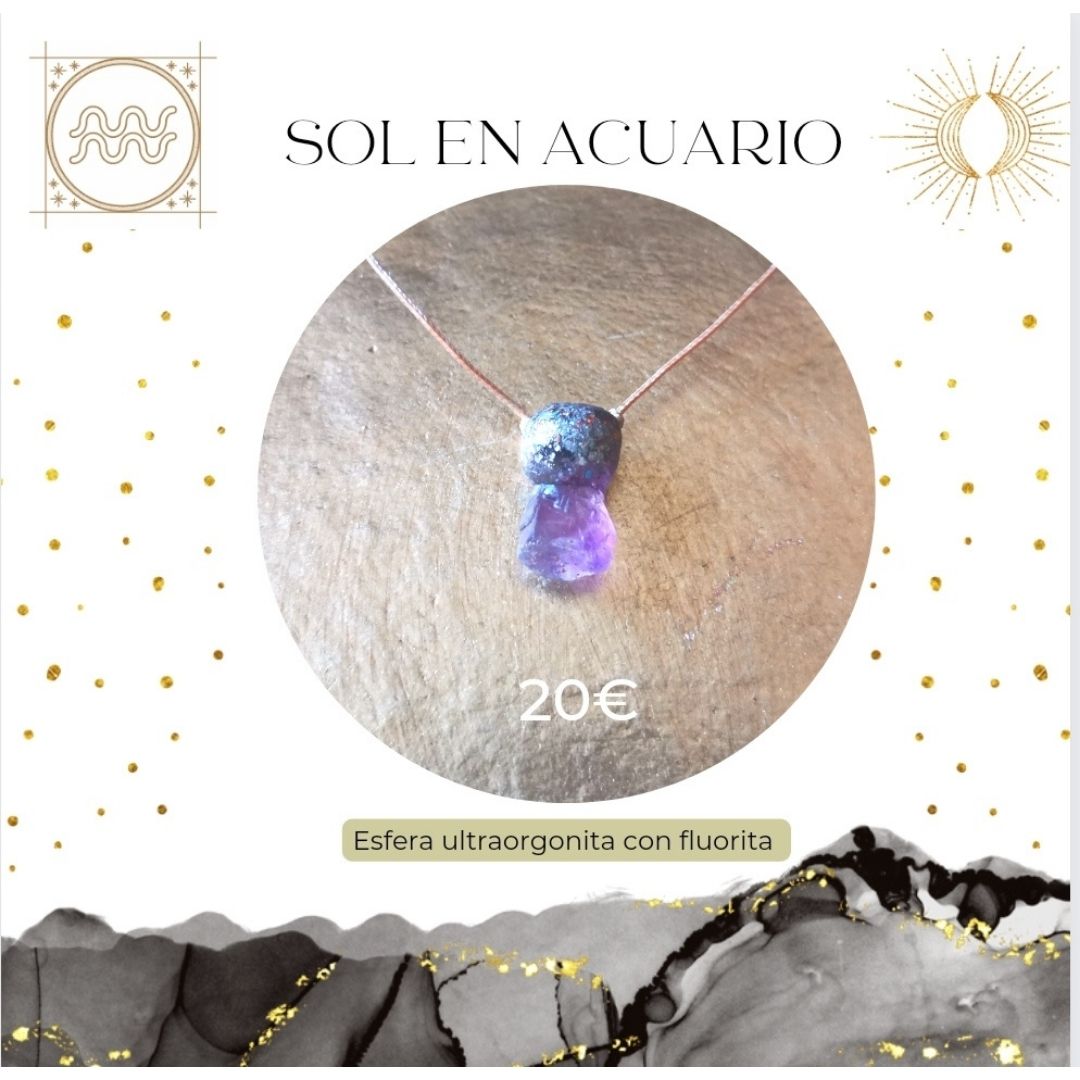 colgante bola acuario