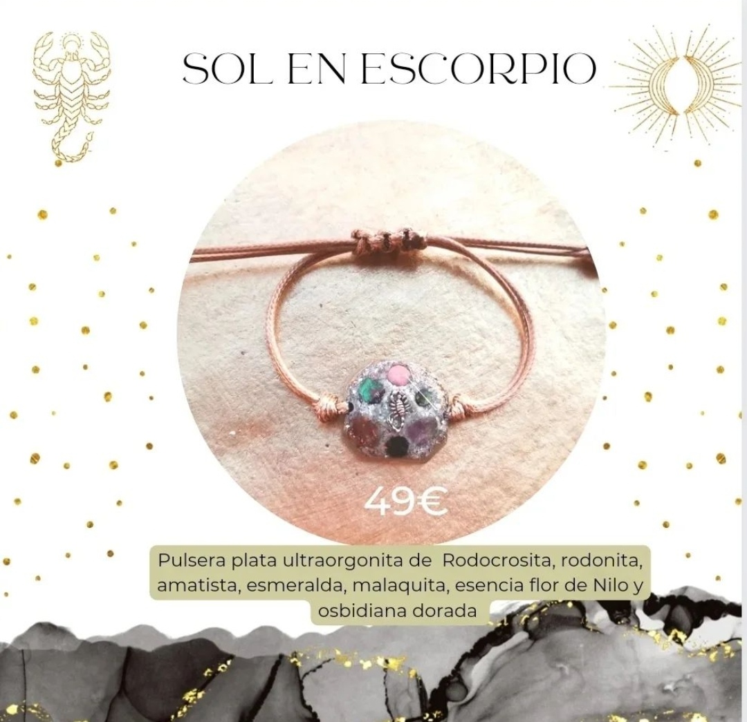 pulseraplatasolenescorpio