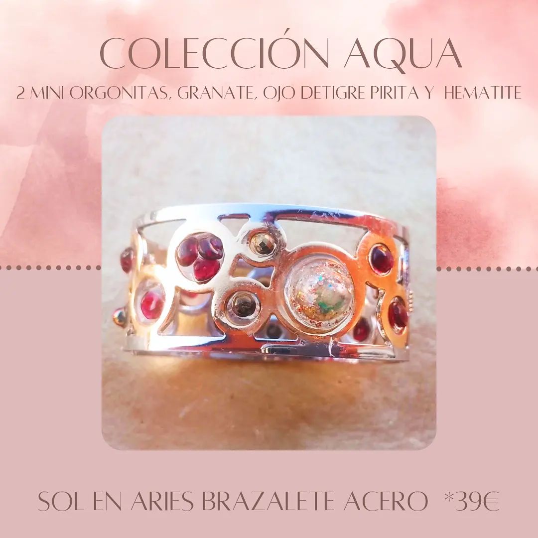 brazalete acero brazalete aries