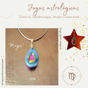 Colgante lágrima virgo 2023