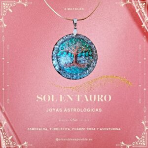 medallón árbol de la vida sol tauro 2024